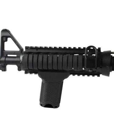 Buy Airsoft Front Handle Foregrip - Nylon Vertical Grip for 20mm Picatinny Rail - CJ/WB-03 Keymod - Adjustable & Durable - Black - Buy Online on SooperMarket.com