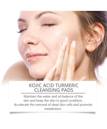 Buy Noveltynose Turmeric Kojic Acid Cleansing Pads | Exfoliating Facial Sponges for Radiant Skin - International Shipping Available - Buy Online on SooperMarket.com