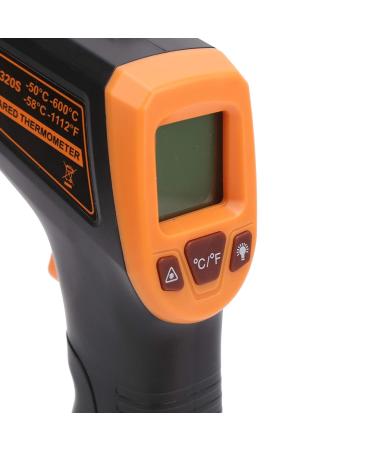 Infrared Thermometer Temperature Gun Strict Quality Control for Hot Engine Parts(orange) - Buy Online on SooperMarket.com