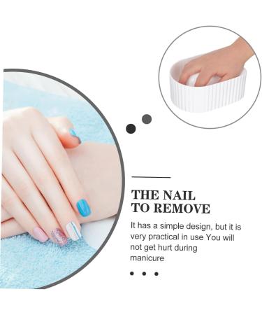 Gogogmee Manicure Hand Soak Bowl Nail Removal Bowls Nail Soak off Bowl Nail Tips Soak Bowl Manicure Bowl for Hand Nail Soak Bowl Manicure Soaking Bowl Manicure Wash Bowls Manicure Hand Bowl - Buy Online on SooperMarket.com