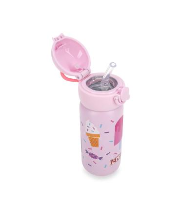Nuby Thirsty Kids No Spill Flip-It Active Stainless Steel Travel Cup  14 Oz  Ice Cream - Buy Online on SooperMarket.com