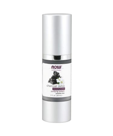 Now Foods Solutions Charcoal Detox Moisturizer 1 fl oz (30 ml)