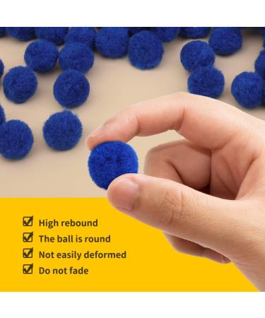 150 Blue 1 Inch Pom Poms for Crafts - Creative Decorations & DIY Projects - Buy Online on SooperMarket.com