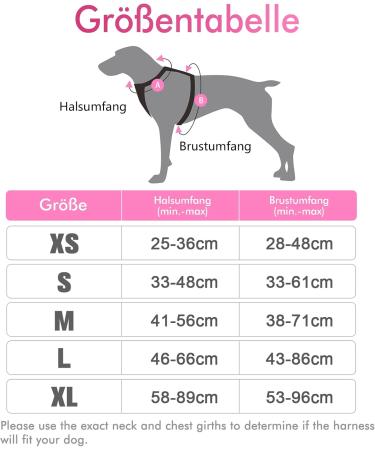 Rabbitgoo No-Pull Dog Harness for Small Dogs - Adjustable & Breathable with Reflective Stripes - Safe Control Breast Harness for Large Dogs - Pink XS (1 Pack) - Buy Online on SooperMarket.com
