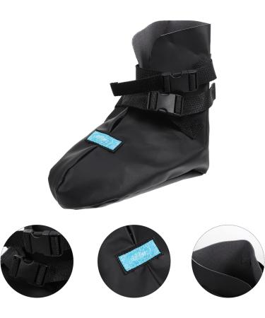 Black Winter Plantar Fasciitis Socks - Healeved All-Wrapped Foot Rain Protector for Leg Injuries & Post-Surgery Recovery - Buy Online on SooperMarket.com