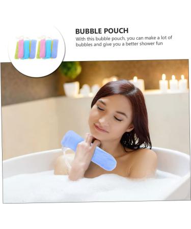 Baluue 24 Pcs Foaming Soap Mesh Bag Cleansing Foaming Bag Soap Saver Pouch Foam Face Wash Sponge Pe Network 14.5x5cmx2pcs As Shownx2pcs - Buy Online on SooperMarket.com