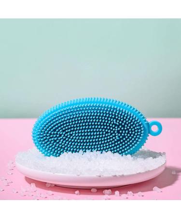 Soft Silicone Toddler Scalp Massage Pad Set - 3pcs | Gentle Bath Shampoo Scrubber for Children | Parent-Child Bonding Bath Care Tool - Buy Online on SooperMarket.com