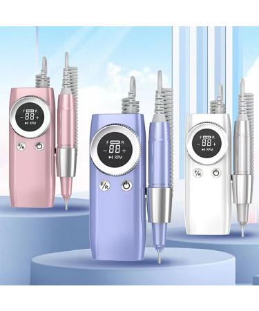 Dajidafu Effortlessly Remove Gel Polish With Nails Lathe Gel Cutting Remove Tool Rechargeable Electric Nail Sander Compact purple - Buy Online on SooperMarket.com