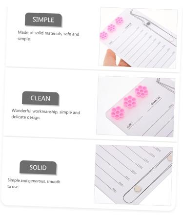 Gogogmee Magnetic Eyelash Board False Eyelashes Eyelash Display Board Lash Pallet Eyelash Holder Board Lash Extension Supplies Lash Storage Board Eyelashes Grafting Tool White Acrylic - Buy Online on SooperMarket.com