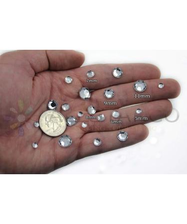 KraftGenius Allstarco 10mm SS48 Purple Amethyst Self Adhesive Acrylic Rhinestones - 250PCS Stick On Body Jewels for DIY Crafts - 5 Sheets - Buy Online on SooperMarket.com