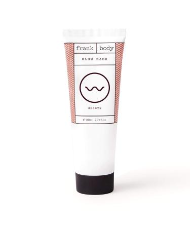 Frank Body Glow Mask | Naturally Derived Ultra-Hydrating 5min Face Mask | Soothes Skin Instantly Fights Puffiness & Moisturizes | Made With Shea & Cocoa Butters | 80ml -- 2.71oz