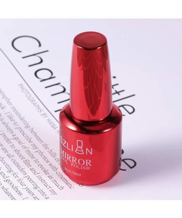 Minkissy 1pc Metallic Nail Polish Long Lasting Semi- Mirror Effect Nail Art Polish Shiny Metal Nail Polish (Wine Red) - Buy Online on SooperMarket.com