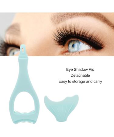 Eye Shadow Aid Silicone Makeup Stencils Blue Lazy Quick Makeup Tool Eye Liner Shadow Guide TemplateMulitifunctional Silicone Eyeshadow Guard Aid for Eyeliner Eyelash Makeup - Buy Online on SooperMarket.com