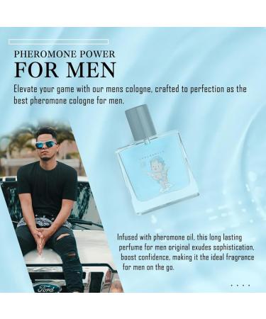 Cherub Hypnosis 2.0 Cologne For Men (Pheromone-Infused) Qupid Cologne For Men Kupids Pheromone Cologne For Men Long Lasting Romantic Perfume Unique Scent Formula 58ml Pheromone Perfume 2 Pack-(A) - Buy Online on SooperMarket.com