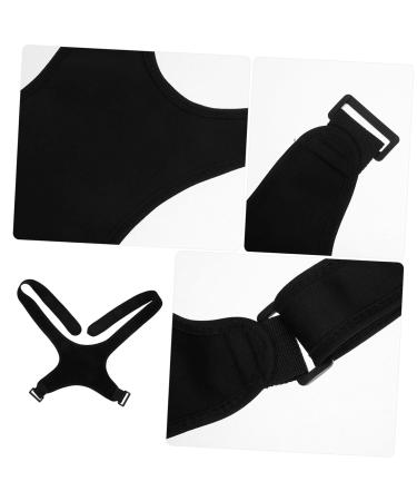SOESFOUFU Belt Brace Holder Shoulder Rest Support Belt Posture Fixer for Women Polyester Black - Buy Online on SooperMarket.com