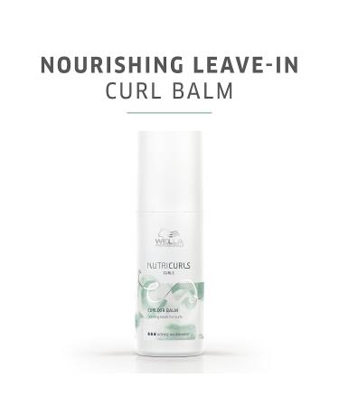 Wella Professionals Nutricurls Curlixir Leave-In Curl Balm - Soft Hold & Curl Definition | 5.07 Fl Oz | International Shipping Available - Buy Online on SooperMarket.com