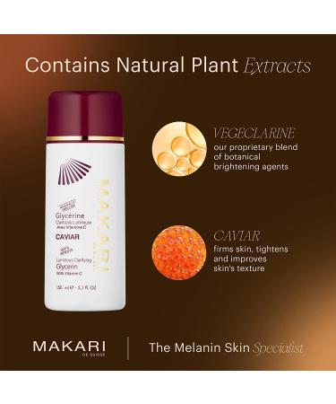 Makari Classic Caviar Skin Brightening Body Glycerin 5.1 fl.oz - Anti-Aging Gel-Cream | Moisturizing & Brightening for Dark Marks, Scars, Wrinkles, Dry Patches - Buy Online on SooperMarket.com