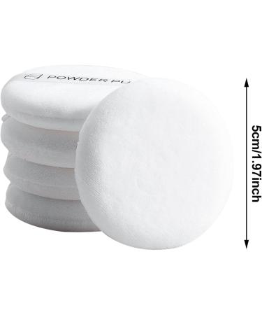 Buy Hudhow's Powder Squad Pads - 5 Soft Washable Fluffy Powder Puffs for Loose Powder Makeup & Blush | International Shipping Available - Buy Online on SooperMarket.com