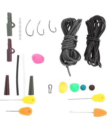 VGEBY Carp Fishing Tackle Set with Weights, Clips, Baiting Needles, Hooks - Rig Kit for Baiting with Needle Included - Buy Online on SooperMarket.com