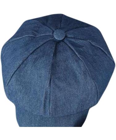 Qunson Women's Vintage Cotton Newsboy Cabbie Cap - Fashionable and Timeless Style - Buy Online on SooperMarket.com