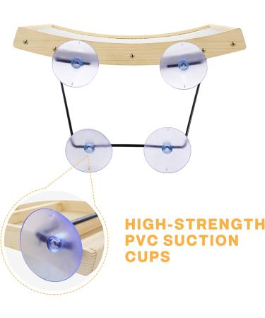 Pecute Cat Window Perch Sisal Scratcher 2-in-1 Hammock Seat | Heavy-Duty Suction Cups | Holds up to 30lbs - Buy Online on SooperMarket.com