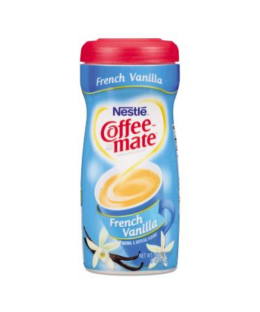 Coffee-Mate French Vanilla Powdered Creamer 15 Oz Canister 12/Carton - Non-Dairy | 35775Ct - Buy Online on SooperMarket.com
