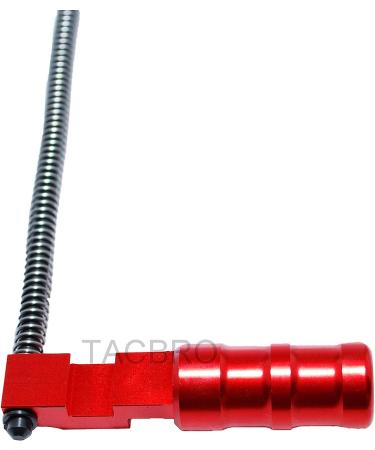 Anodized Red 10-22 Aluminum Handle Assembly by TACBRO - Buy Online on SooperMarket.com