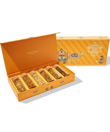 Vahdam Teas Turmeric Tea Tales Set 6 Pieces