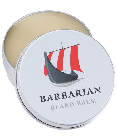 Barbarian Bear Balm 60G for perfect beard care Our beard balm combines styling + care for a smooth soft beard with argan oil