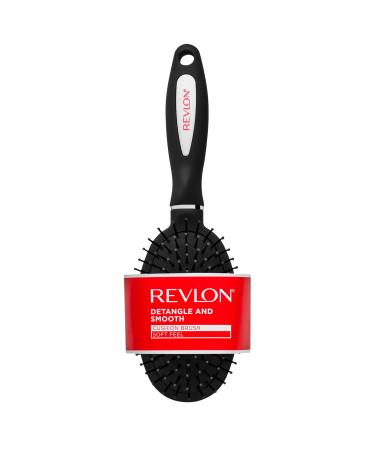 REVLON Detangle & Smooth Black Cushion Hair Brush