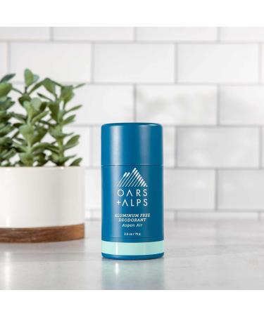 Oars + Alps Aluminum Free Deodorant for Men and Women Dermatologist Tested and Made with Clean Ingredients Aspen Air 2 Pack 2.6 Oz Each 2ct - Aspen Air 2.6 Ounce (Pack of 2) - Buy Online on SooperMarket.com
