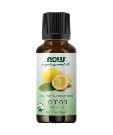 Now Foods Organic Essential Oils Lemon 1 fl oz (30 ml)