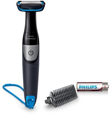 Philips Norelco Bodygroom Series 1100, Showerproof Body Hair Trimmer and Groomer for Men, BG1026/60