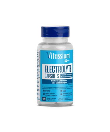 SaltStick Vitassium Buffered Electrolyte Salts Capsules Dietary Supplement 100 count bottle