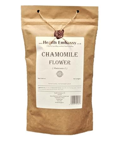 Health Embassy Chamomile Flower Tea | Matricaria L | Camomille Fleur Tisane 50g