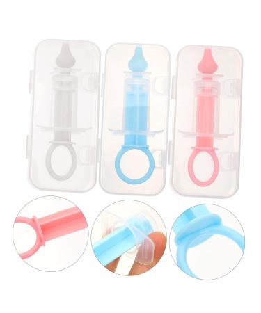 Kisangel 3pcs Baby Nasal Syringe Set - Silicone Rinse Aspirator for Infant and Toddler Nose Cleaning - Buy Online on SooperMarket.com