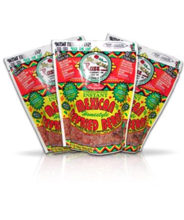 Mexicali Rose Instant Homestyle Refried Beans 7oz (Pack of 3)