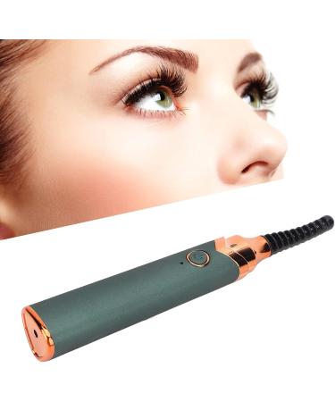 Verdant Touch Electric Eyelash Curler Rotating Cosmetic Organizer 360 Degree Makeup Display Spinning Holder for Lipstick Black - Buy Online on SooperMarket.com