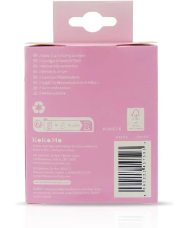 Barbie Make-Up Blender Sponge Duo for foundation BB Cream Contouring and Concealer application - Make-Up Sponge - Blending Sponge - Buy Online on SooperMarket.com