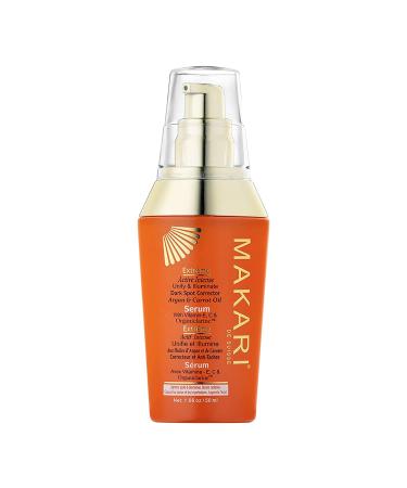 Makari Extreme Active Intense Unify & Illuminate Dark Spot Corrector Serum (1.7 oz) | Formulated with Argan and Carrot Oil for Skin Hydration and Antioxidant Protection | Skin-toning Booster Gel-Cream
