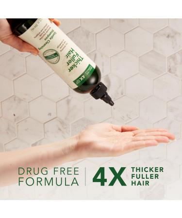 Thicker Fuller Hair Gentle Cleansing Shampoo 12oz - Advanced Thickening Solution Fortifies Hair & Reduces Breakage - Pack of 2 - Buy Online on SooperMarket.com