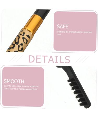 PLAFOPE 4 Pcs Makeup Eyebrow Pencils Eyebrow Pencil with Brush Makeup Eyeliner Grey Brow Pencil Black - Buy Online on SooperMarket.com