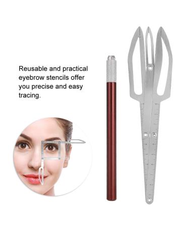 Golden Ratio Eyebrow Stencil Tool | Perfect Shape & Scale for Semi-Permanent Makeup | Ideal for Trade Fairs - Buy Online on SooperMarket.com