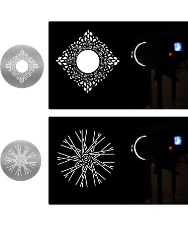 Soonpho 12-Pack Round GOBO Kit - Metal Plates with Various Patterns for Godox SA/VSA Spotlight and Soonpho OT1 Pro II III Optical Snoot - Buy Online on SooperMarket.com