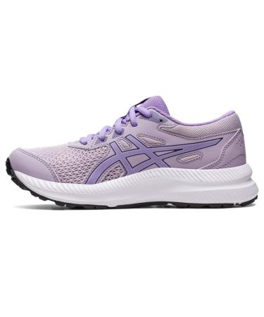 ASICS Kid's Contend 8 Grade School Running Shoe 2 Big Kid Dusk Violet/Digital Violet