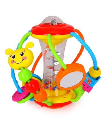 Hola Baby Toys 6 months Rassel Motoric Ball Greifball Greifling Shake & Crawling Motor Shots Baby Toys from 3 6 9 12 months