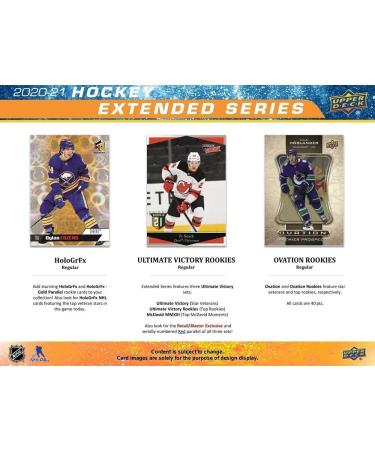 2020/21 Upper Deck Extended Series NHL Hockey Blaster Box - 7 Packs | Young Guns Rookie Cards - Buy Online on SooperMarket.com