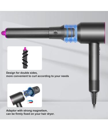 1.6 Inch Long Hair Curling Barrels for Dyson Airwrap Styler HS05/HS01 - Compatible Attachment Parts for Versatile Hair Styles - Buy Online on SooperMarket.com