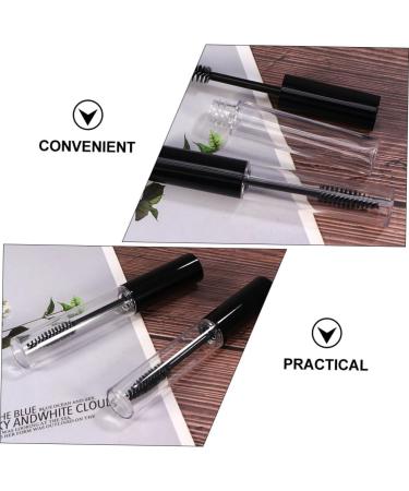 Mikinona 32 Pcs Mascara Tube Lip Gloss Containers Mascara Cream Vials Lip Gloss Tubes Clear Plastic - Buy Online on SooperMarket.com