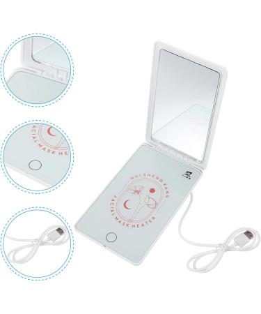 FOMIYES Heater Warmer Makeup Mirror Facial Care Heater Sheet Heating Device White - Buy Online on SooperMarket.com